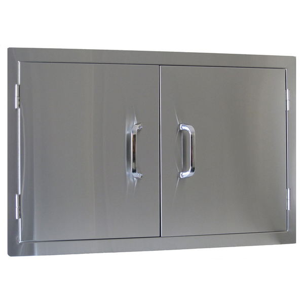 Beefeater Stainless Steel Double Door, Stainless Steel Outdoor Kitchen Doors