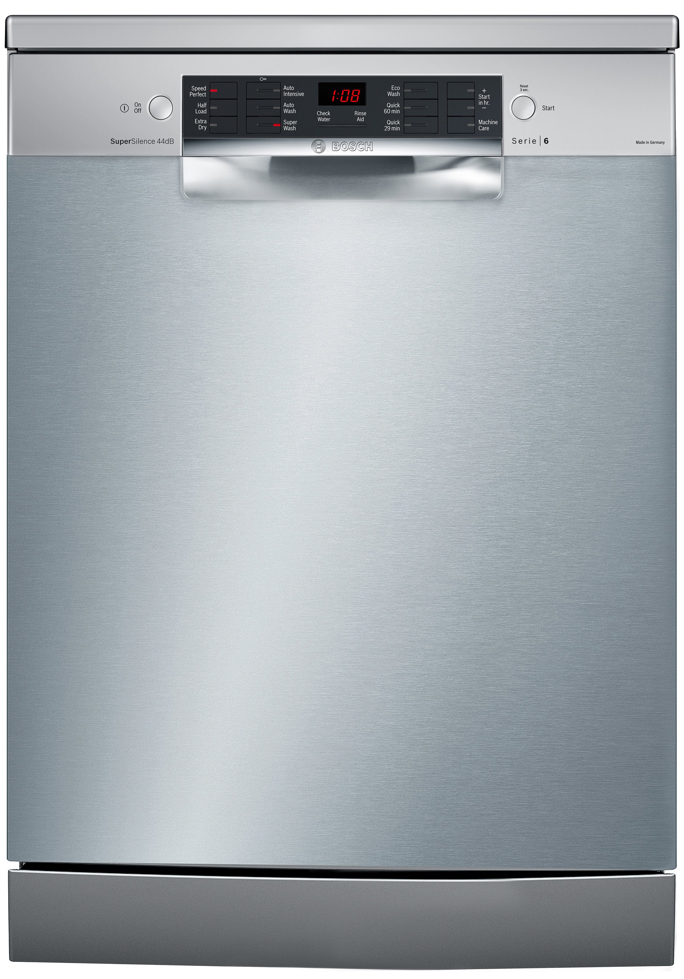 bosch stainless steel freestanding dishwasher sms46ki01a